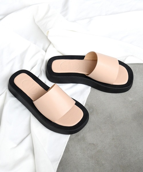 sango（sango）の「ボリュームアウトソールサンダル（サンダル・レディース・ベージュ/ブラック/シルバー/ホワイト・L/M/3L/SS/S/LL）」の18枚目の写真