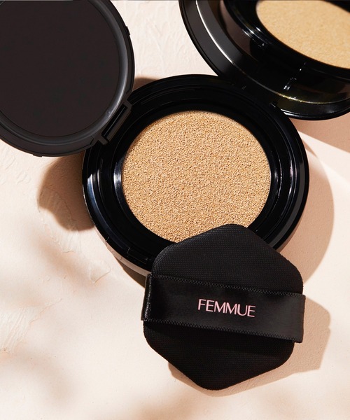 FEMMUE（ファミュ）の「エバーグロウクッション SPF25 PA++ レフィル（パフ付き）（ファンデーション・レディース・ナチュラルベージュ/ライブベージュ/ベリーベージュ・FREE）」の7枚目の写真