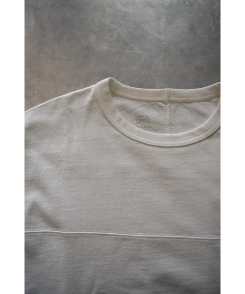 LA PEAU DE GEM(ラポドゥジェム)の「【LA PEAU DE GEM】ワイドスリーブロングカットソー(Tシャツ/カットソー・レディース・ホワイト/ブラック/バーガンディー・FREE)」の10枚目の写真