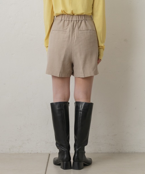Kastane（カスタネ）の「【SETUP対応】SETUPハイウエストショートパンツ（その他パンツ・レディース・ライトグレー/ブラウン/ブラック・FREE）」の14枚目の写真
