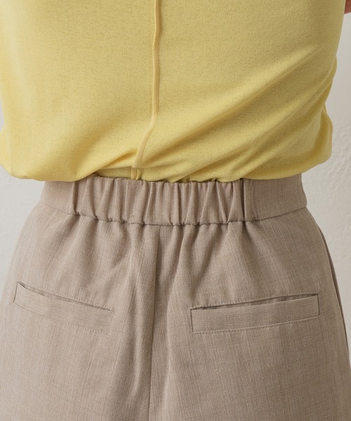 Kastane（カスタネ）の「【SETUP対応】SETUPハイウエストショートパンツ（その他パンツ・レディース・ライトグレー/ブラウン/ブラック・FREE）」の19枚目の写真