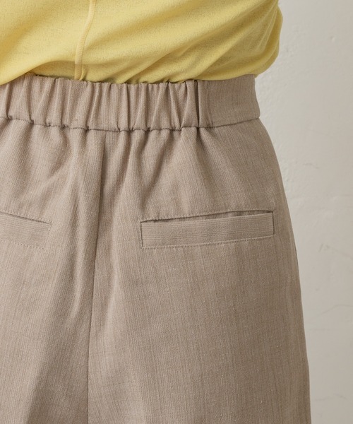 Kastane（カスタネ）の「【SETUP対応】SETUPハイウエストショートパンツ（その他パンツ・レディース・ライトグレー/ブラウン/ブラック・FREE）」の15枚目の写真