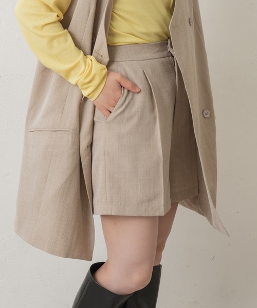 Kastane（カスタネ）の「【SETUP対応】SETUPハイウエストショートパンツ（その他パンツ・レディース・ライトグレー/ブラウン/ブラック・FREE）」の21枚目の写真