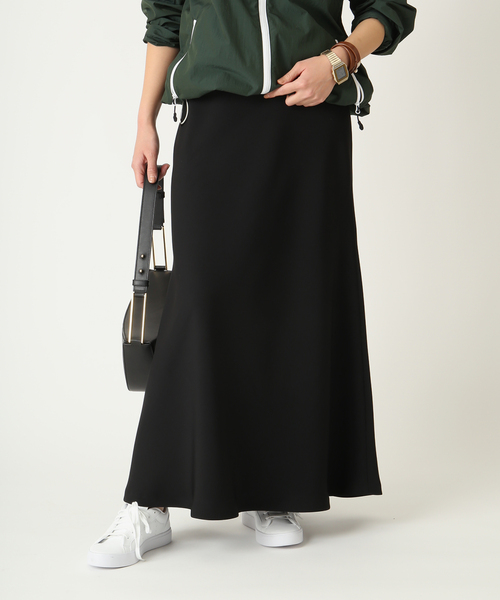 AP STUDIO（エーピーストゥディオ）の「SCENTOF ツイルフレアスカート（スカート・レディース・ブラック/ネイビー/グリーン・38/36/34）」の2枚目の写真
