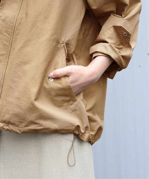 JOURNAL STANDARD relume（ジャーナルスタンダード　レリューム）の「《追加》グログランマウンテンパーカー◆（マウンテンパーカー・レディース・ブラック/ベージュ・FREE）」の19枚目の写真