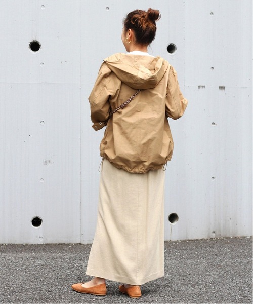JOURNAL STANDARD relume（ジャーナルスタンダード　レリューム）の「《追加》グログランマウンテンパーカー◆（マウンテンパーカー・レディース・ブラック/ベージュ・FREE）」の15枚目の写真