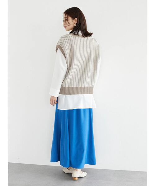 Green　Parks（グリーンパークス）の「マーメイドスカート＊（スカート・レディース・ブルー/ブラック/ホワイト系その他2・FREE）」の7枚目の写真