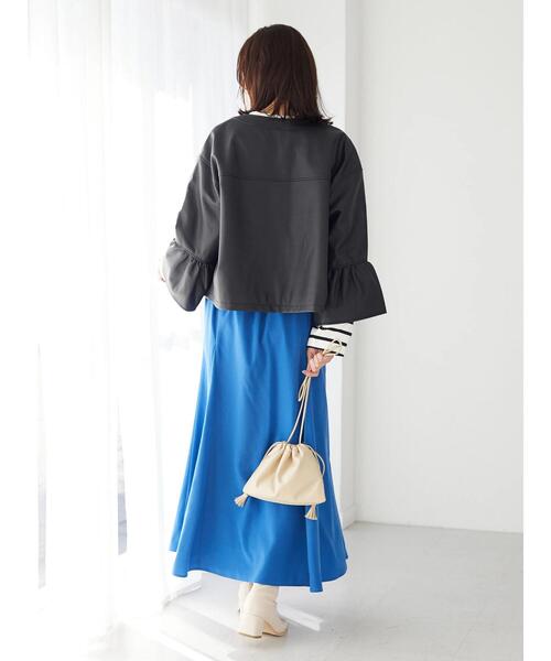 Green　Parks（グリーンパークス）の「マーメイドスカート＊（スカート・レディース・ブルー/ブラック/ホワイト系その他2・FREE）」の8枚目の写真