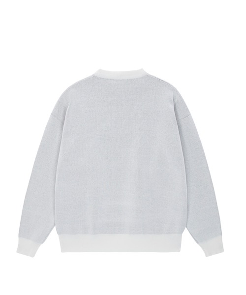 OY(オーワイ)の「『OY/オーワイ』PIXEL LOGO KNIT/ピクセルロゴ ニットソー(ニット/セーター・メンズ・ホワイト/ブラック・FREE)」の14枚目の写真