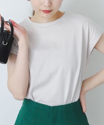 SENSE OF PLACE by URBAN RESEARCH | オーガニックコットンフレンチスリーブTシャツ(Tシャツ/カットソー)