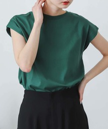 SENSE OF PLACE by URBAN RESEARCH | オーガニックコットンフレンチスリーブTシャツ(Tシャツ/カットソー)