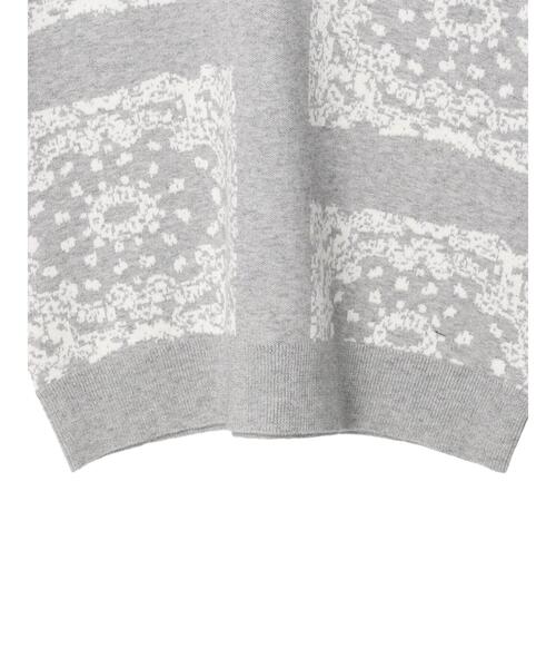 Furryrate(ファーリーレート)の「・furry rate ジャカードVネックベスト(ベスト・レディース・グレー/ブラック・FREE)」の19枚目の写真