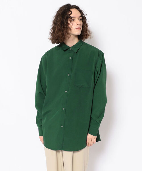 A4A（エーフォーエー）の「A4A(エーフォーエー)  GRAPHIC LSH グラフィックシャツ（シャツ/ブラウス・メンズ・ホワイト/ブラック/グリーン・FREE）」の6枚目の写真