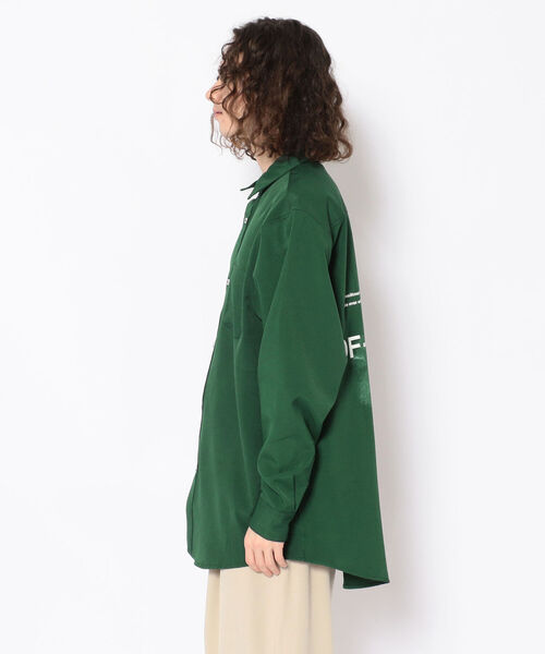 A4A（エーフォーエー）の「A4A(エーフォーエー)  GRAPHIC LSH グラフィックシャツ（シャツ/ブラウス・メンズ・ホワイト/ブラック/グリーン・FREE）」の7枚目の写真