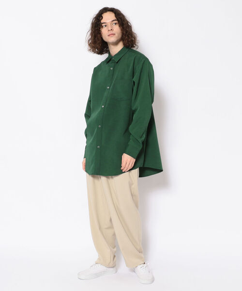 A4A（エーフォーエー）の「A4A(エーフォーエー)  GRAPHIC LSH グラフィックシャツ（シャツ/ブラウス・メンズ・ホワイト/ブラック/グリーン・FREE）」の8枚目の写真