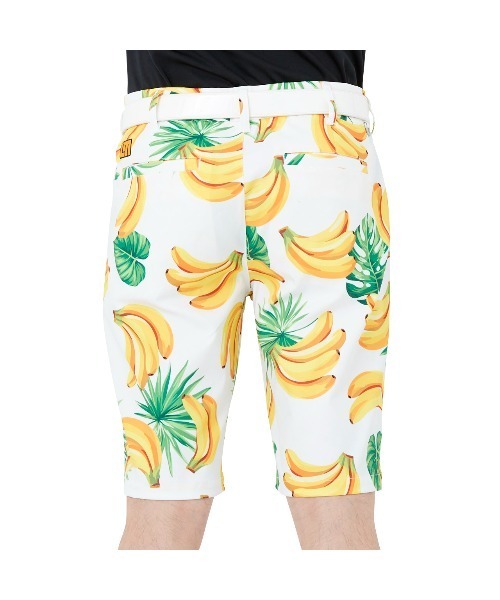 Loudmouth(ラウドマウス)の「LOUDMOUTH/ラウドマウス ゴルフウェア 総柄 Dカン付き 昇華プリント ストレッチ UVカット ハーフパンツ ショートパンツ(その他パンツ・メンズ・その他/ブラック系その他/マルチ/ブルー系その他/ホワイト系その他/ライトグリーン系・M/3XL/LL/L/XL/XXL)」の10枚目の写真