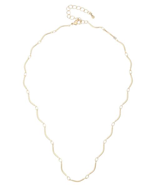 earth music&ecology（アースミュージックアンドエコロジー）の「アクリルストーン2連ネックレス（ネックレス・レディース・シルバー/ゴールド・FREE）」の12枚目の写真