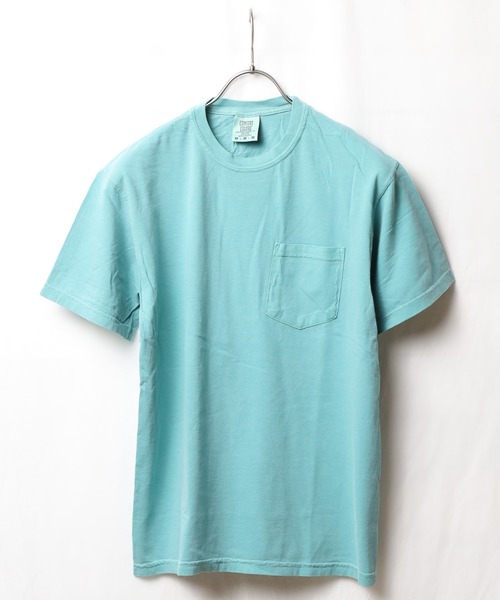 comfort colors(コンフォートカラーズ)の「《COMFORT COLORS》6.1oz ガーメントダイポケットTシャツ(Tシャツ/カットソー・レディース・ホワイト/マスタード/スミクロ/ブルー系/ネイビー系/レッド系/グリーン系・X-LARGE/LARGE/MEDIUM)」の14枚目の写真