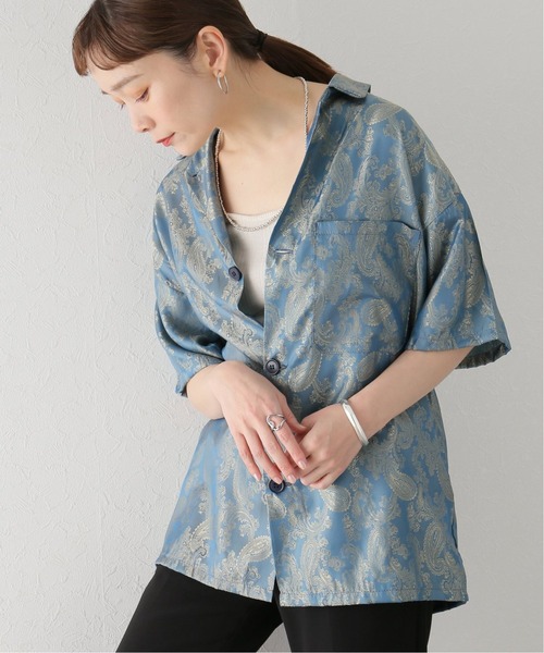 JOINT WORKS(ジョイントワークス)の「【REGENCY WORKS/リージェンシーワークス】s/s engeneers shirts paisle(シャツ/ブラウス・レディース・ライトブルー/オレンジ・FREE)」の8枚目の写真