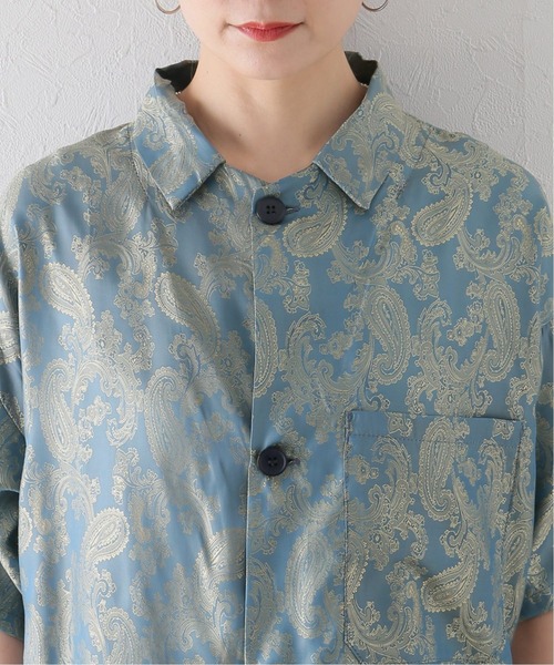 JOINT WORKS(ジョイントワークス)の「【REGENCY WORKS/リージェンシーワークス】s/s engeneers shirts paisle(シャツ/ブラウス・レディース・ライトブルー/オレンジ・FREE)」の17枚目の写真