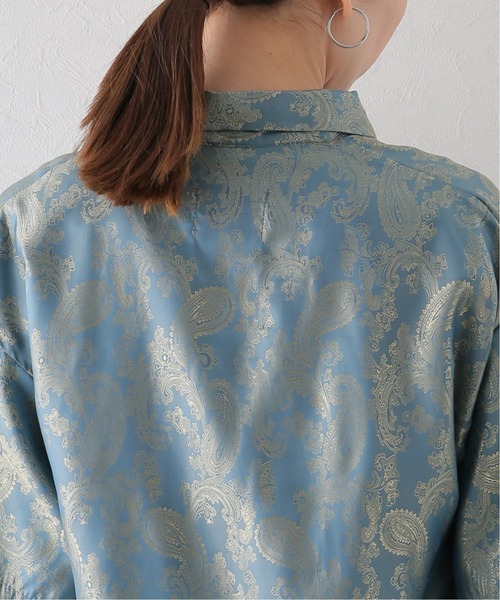 JOINT WORKS(ジョイントワークス)の「【REGENCY WORKS/リージェンシーワークス】s/s engeneers shirts paisle(シャツ/ブラウス・レディース・ライトブルー/オレンジ・FREE)」の18枚目の写真