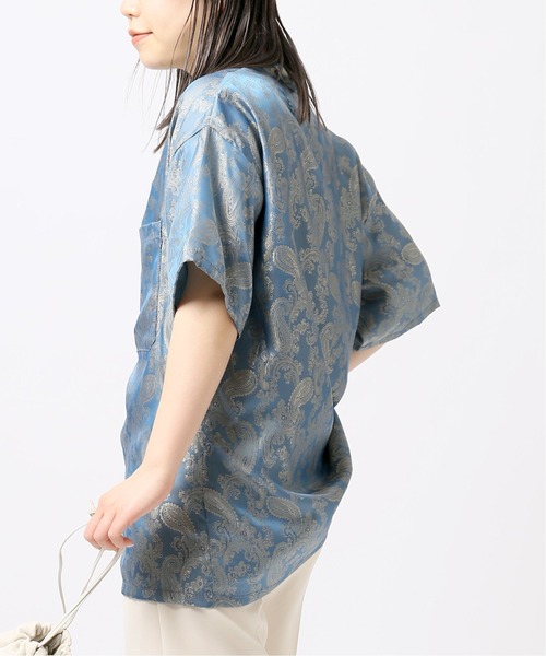 JOINT WORKS(ジョイントワークス)の「【REGENCY WORKS/リージェンシーワークス】s/s engeneers shirts paisle(シャツ/ブラウス・レディース・ライトブルー/オレンジ・FREE)」の3枚目の写真