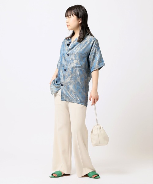 JOINT WORKS(ジョイントワークス)の「【REGENCY WORKS/リージェンシーワークス】s/s engeneers shirts paisle(シャツ/ブラウス・レディース・ライトブルー/オレンジ・FREE)」の4枚目の写真