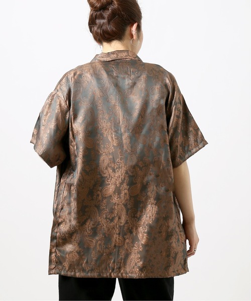 JOINT WORKS(ジョイントワークス)の「【REGENCY WORKS/リージェンシーワークス】s/s engeneers shirts paisle(シャツ/ブラウス・レディース・ライトブルー/オレンジ・FREE)」の5枚目の写真