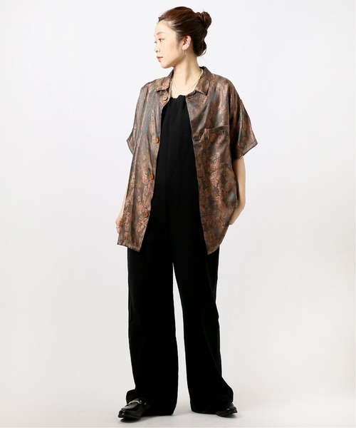 JOINT WORKS(ジョイントワークス)の「【REGENCY WORKS/リージェンシーワークス】s/s engeneers shirts paisle(シャツ/ブラウス・レディース・ライトブルー/オレンジ・FREE)」の6枚目の写真