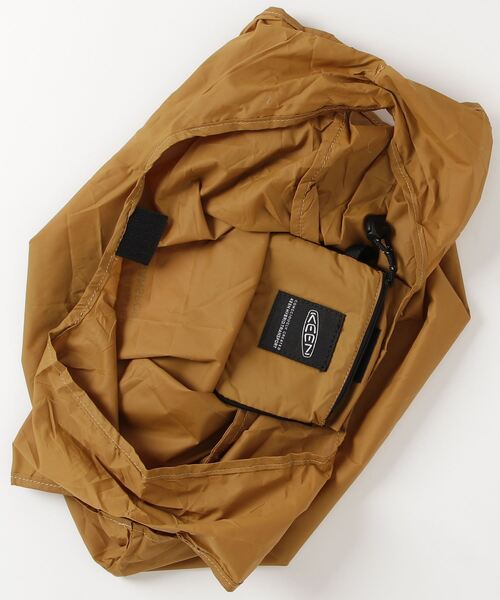 KEEN(キーン)の「KHT RECYCLE WALLET SHOPPING BAG / ケーエイチティー リサイクル ウォレットショッピングバッグ(エコバッグ/サブバッグ・メンズ・ブラウン・OS)」の4枚目の写真