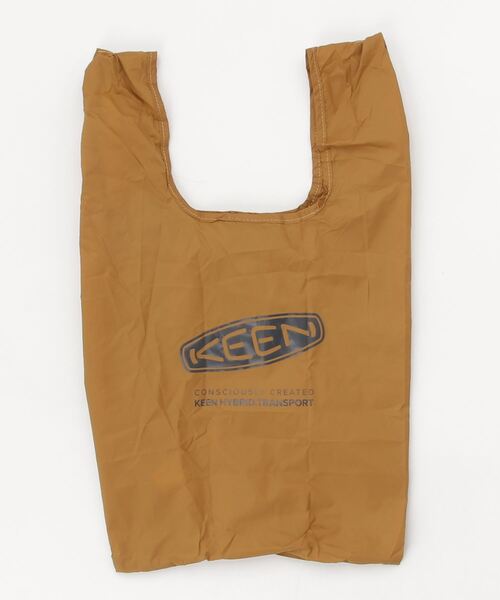 KEEN(キーン)の「KHT RECYCLE WALLET SHOPPING BAG / ケーエイチティー リサイクル ウォレットショッピングバッグ(エコバッグ/サブバッグ・メンズ・ブラウン・OS)」の8枚目の写真