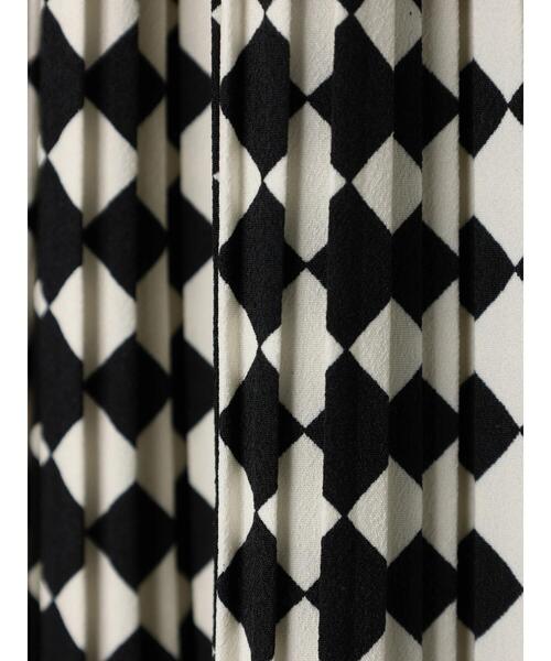 Green　Parks（グリーンパークス）の「・novem 9 ダイヤガラケシプリーツスカート（スカート・レディース・ブラック/ベージュ/カーキ・FREE）」の16枚目の写真