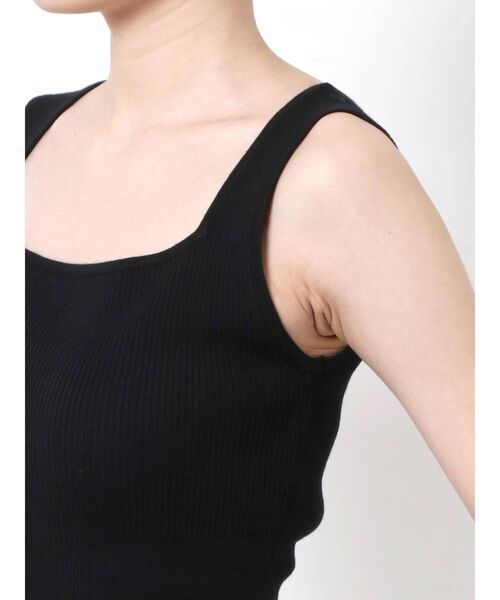 EMODA（エモダ）の「リブスリットマキシニットワンピース（ワンピース・レディース・ブラック/ブルー/グレー・FREE）」の21枚目の写真