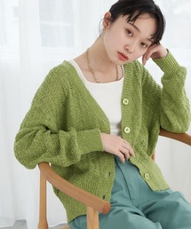 earth music&ecology | スラブニットカーディガン(カーディガン/ボレロ)