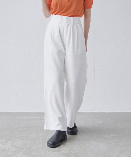 Happy John（ハッピージョン）の「basic summer pants/ベーシックサマーパンツ（その他パンツ・レディース・ブラック/ホワイト・MEDIUM/SMALL）」の10枚目の写真