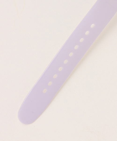 LOVETOXIC(ラブトキシック)の「タイダイプラウォッチ(アナログ腕時計・キッズ・オフホワイト/ラベンダー/エメラルド・FREE)」の8枚目の写真