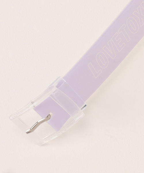 LOVETOXIC(ラブトキシック)の「タイダイプラウォッチ(アナログ腕時計・キッズ・オフホワイト/ラベンダー/エメラルド・FREE)」の9枚目の写真