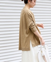 IENA | Pasha リネンコットンワイド Vネックカーディガン(カーディガン/ボレロ)