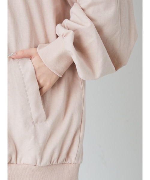 Ank Rouge（アンクルージュ）の「セーラーパーカー（パーカー・レディース・アイボリー/ピンク/ブラック・M）」の6枚目の写真