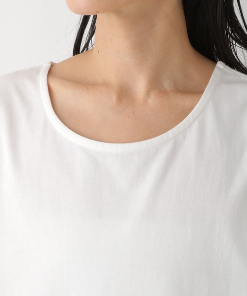 LEPSIM(レプシィム)の「スソラウンドレイヤードノースリーブ 262398(タンクトップ・レディース・ホワイト系その他/ブラック/グレイッシュベージュ/オフホワイト・FREE/TALL)」の19枚目の写真