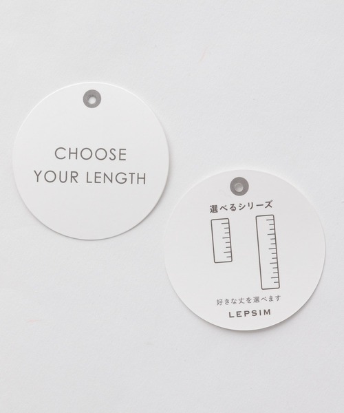 LEPSIM(レプシィム)の「スソラウンドレイヤードノースリーブ 262398(タンクトップ・レディース・ホワイト系その他/ブラック/グレイッシュベージュ/オフホワイト・FREE/TALL)」の20枚目の写真