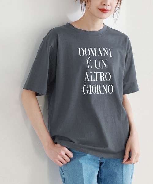 シルケットコットンロゴTシャツ（Tシャツ/カットソー）｜Pierrot