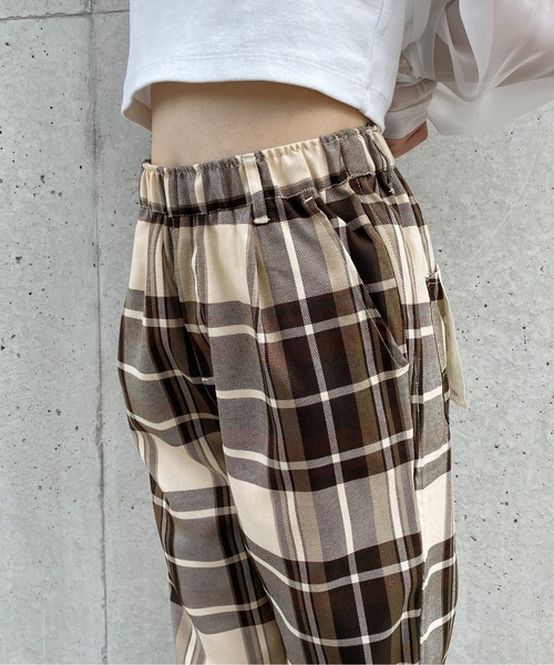 PairPair（ペアペア）の「チェックシェフパンツ(ユニセックス）（その他パンツ・メンズ・ブラック系その他/ベージュ系その他・MEDIUM/LARGE）」の11枚目の写真