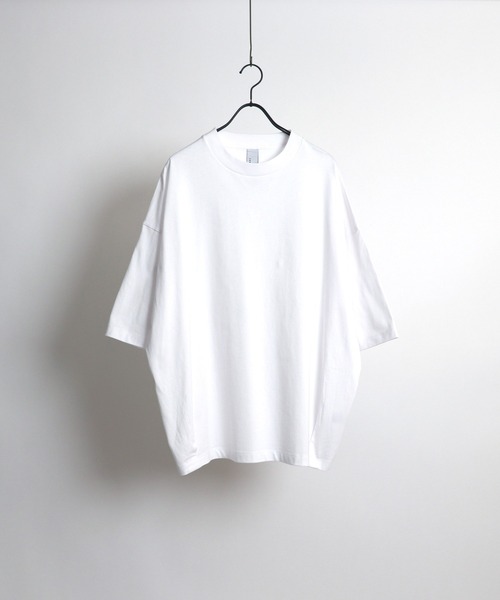 Confirm(コンファーム)の「バルーンタックルーズシルエットTシャツ【Confirm】(Tシャツ/カットソー・メンズ・ホワイト/ライトグレー/ブラック/ブルー/グリーン・M/L)」の1枚目の写真