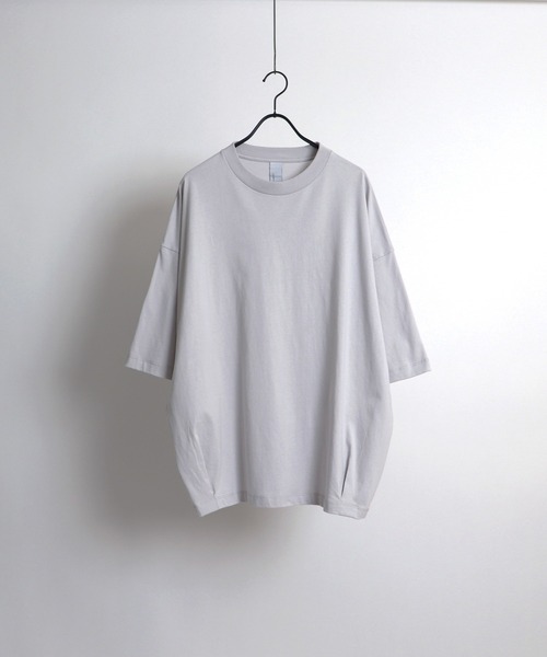 Confirm(コンファーム)の「バルーンタックルーズシルエットTシャツ【Confirm】(Tシャツ/カットソー・メンズ・ホワイト/ライトグレー/ブラック/ブルー/グリーン・M/L)」の15枚目の写真