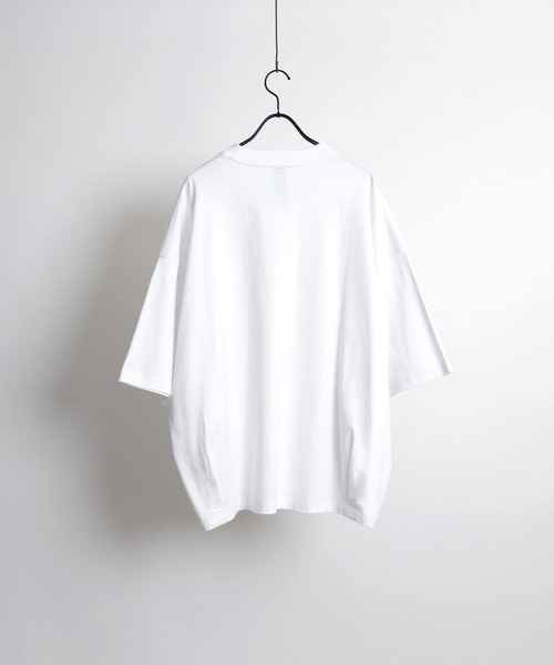 Confirm(コンファーム)の「バルーンタックルーズシルエットTシャツ【Confirm】(Tシャツ/カットソー・メンズ・ホワイト/ライトグレー/ブラック/ブルー/グリーン・M/L)」の17枚目の写真