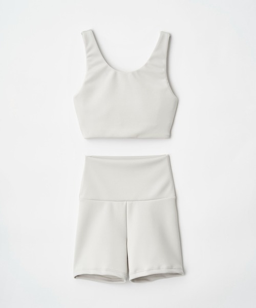 GUACAMOLE（ガカモレ）の「FUNCTIONAL BRALETTE / LEGGINGS（ラッシュガード・レディース・ブラック/ミント・M）」の4枚目の写真