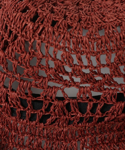 LOWRYS FARM(ローリーズファーム)の「スカシペーパーHAT 255560(ハット・レディース・ブラウン/オフホワイト・FREE)」の7枚目の写真