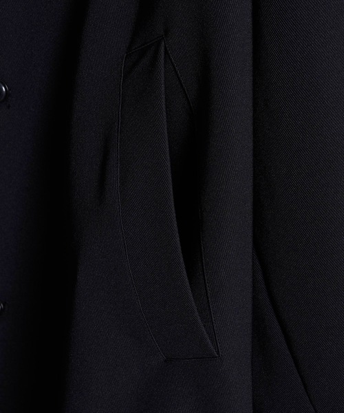KUUUPY（クーピー）の「stand up collar long coat - スタンドカラーロングコート（その他アウター・メンズ・ブラック/ベージュ・SMALL/MEDIUM/LARGE）」の8枚目の写真