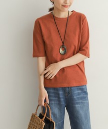 URBAN RESEARCH DOORS | コットンリネンハーフスリーブカットソー(Tシャツ/カットソー)